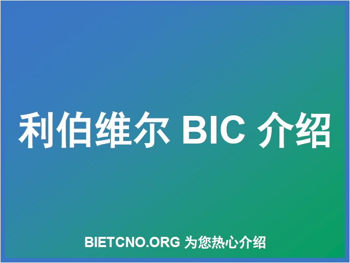 利伯维尔BIC电子跟踪号介绍